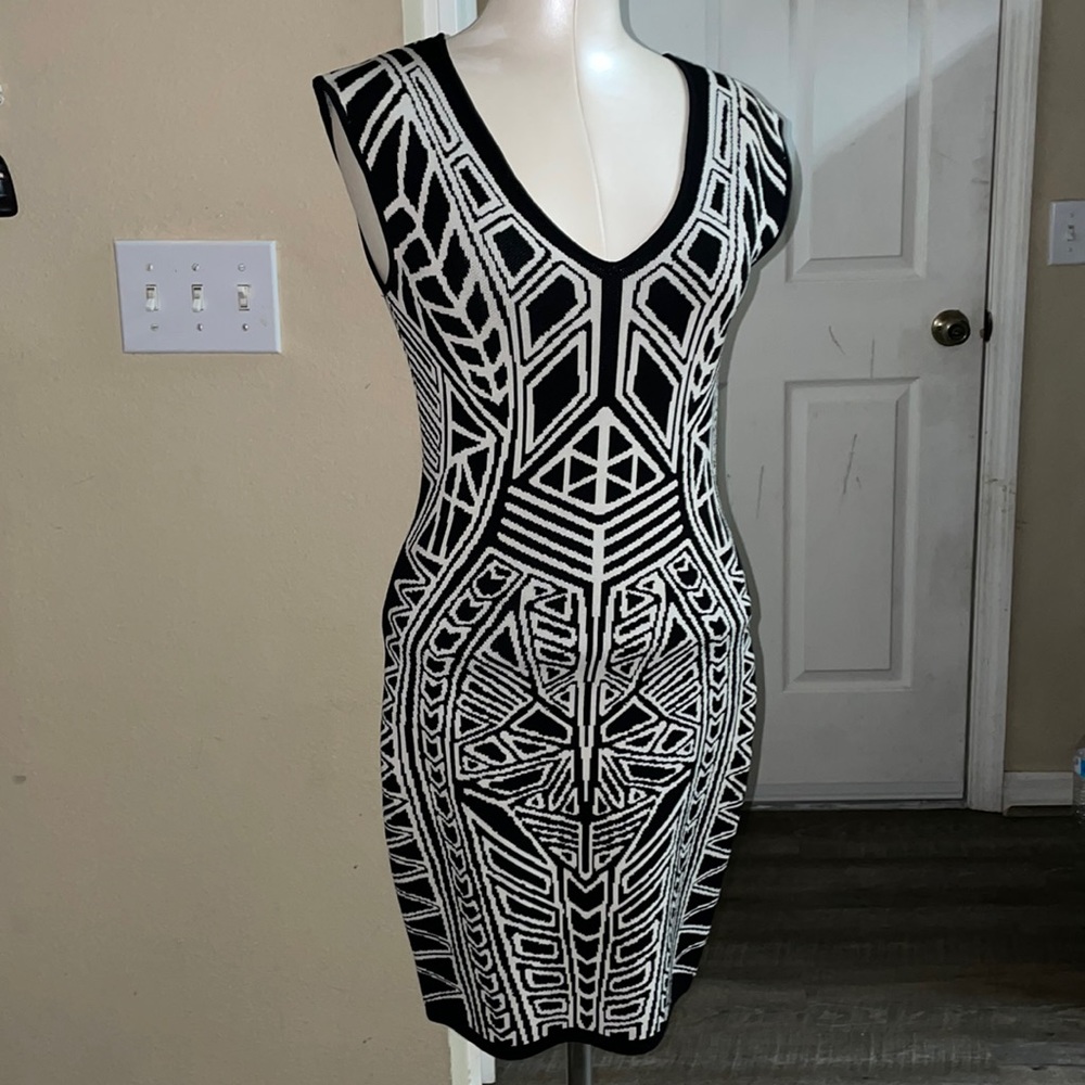 Trendy body-con mini dress